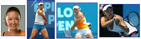 tennis elbow room is nudging Shuai Peng to go far